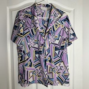 Vintage Hawaiian button up shirt